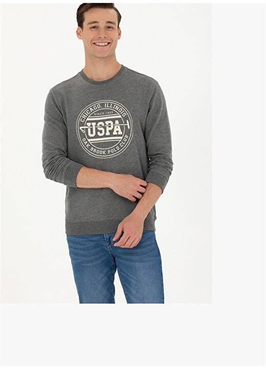 

Мужская толстовка с круглым вырезом U.S. Polo Assn.