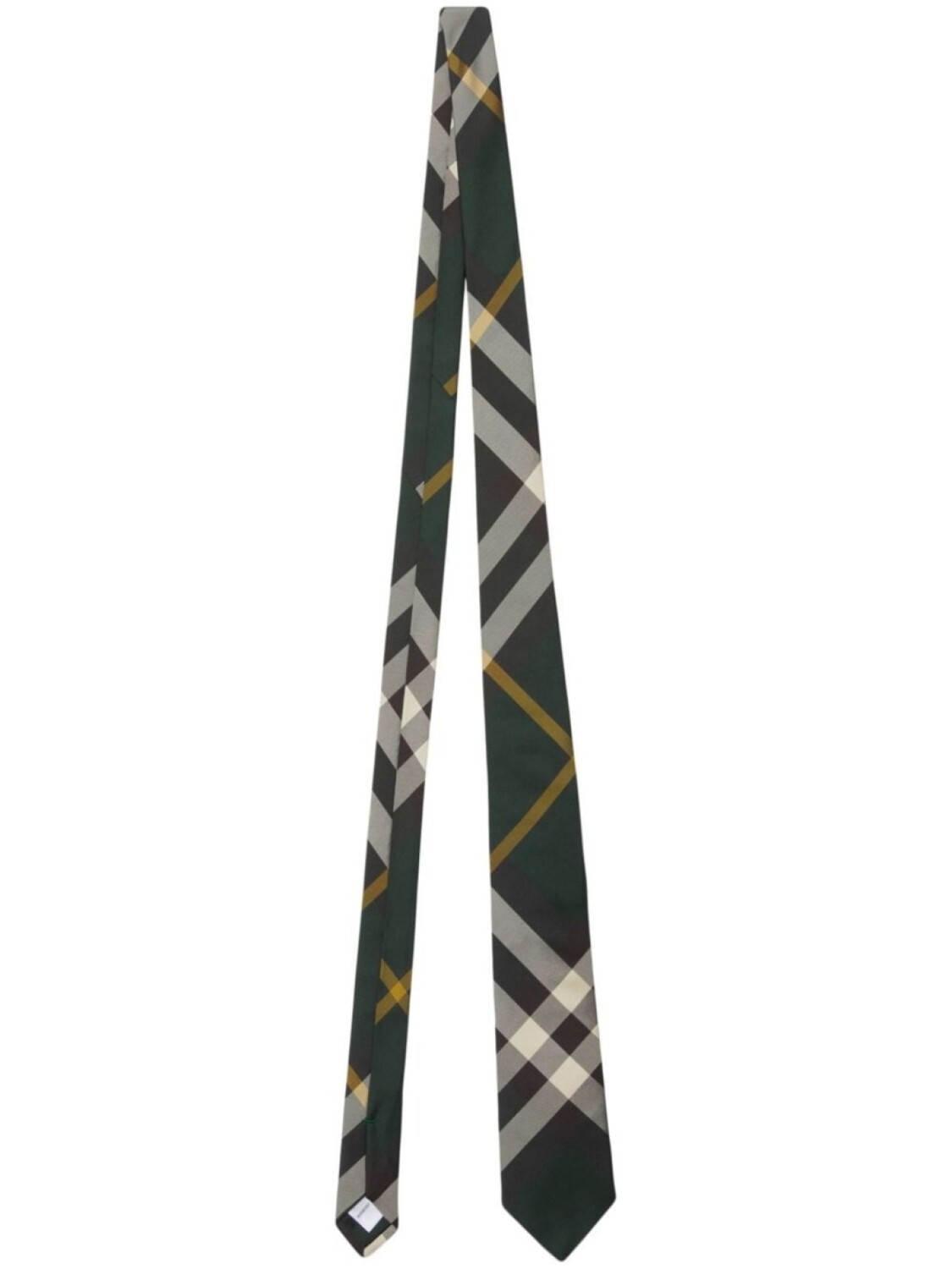 

Burberry шелковый галстук в клетку, зеленый