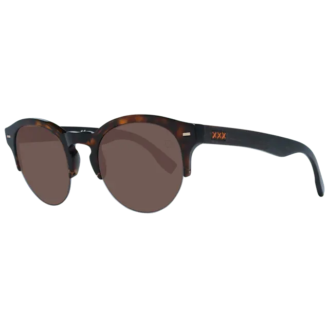 

Солнцезащитные очки zc0008 50 52j Zegna Couture, коричневый