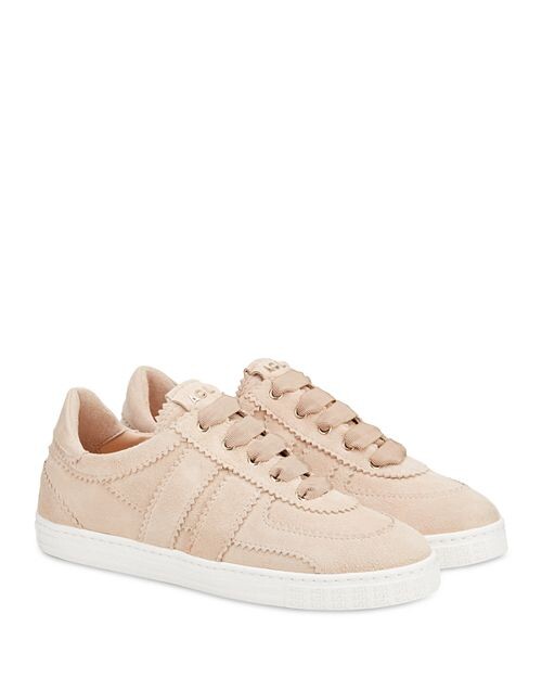 

Женские замшевые низкие кеды Leda AGL, цвет Tan/Beige