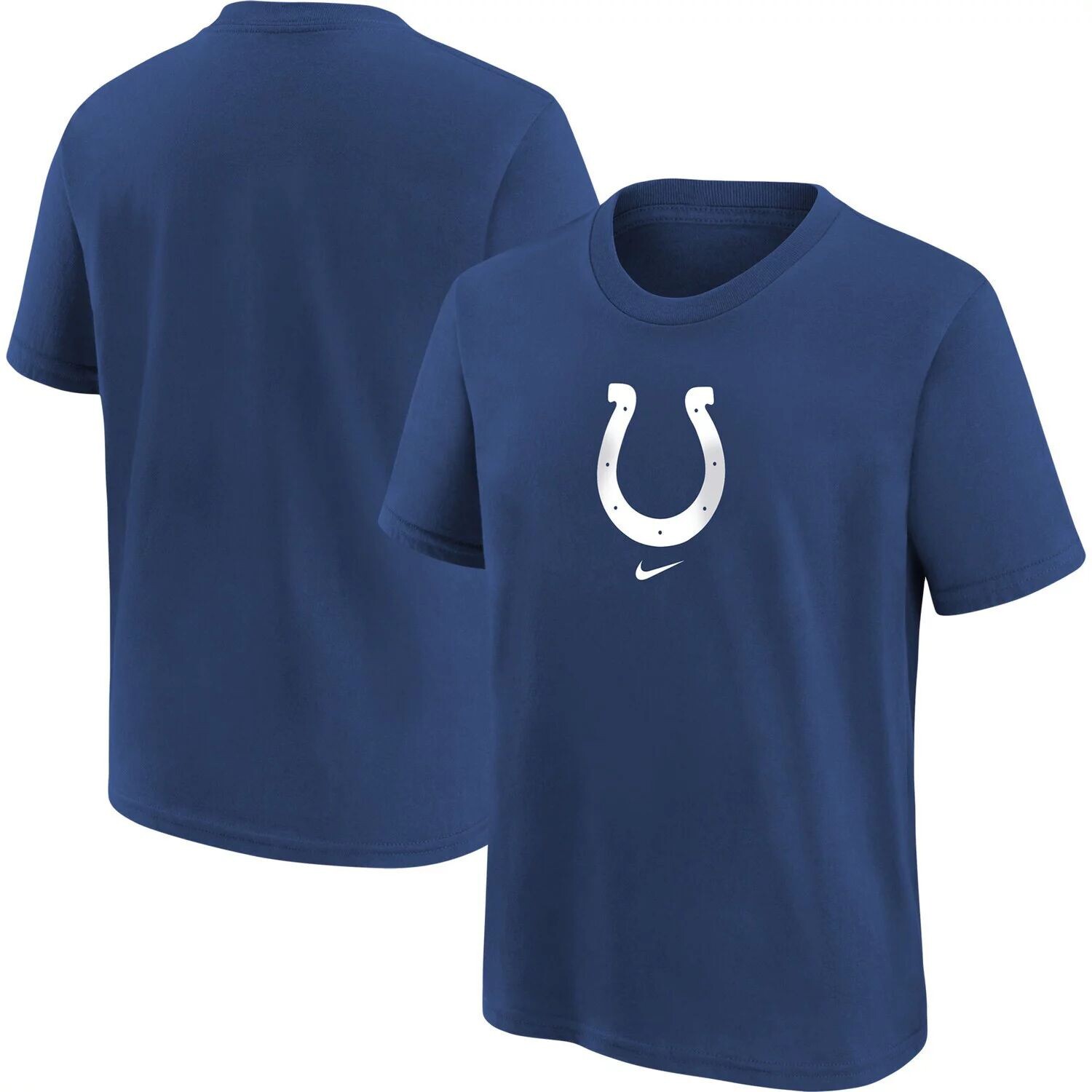 

Молодежная футболка с логотипом Nike Royal Indianapolis Colts Nike