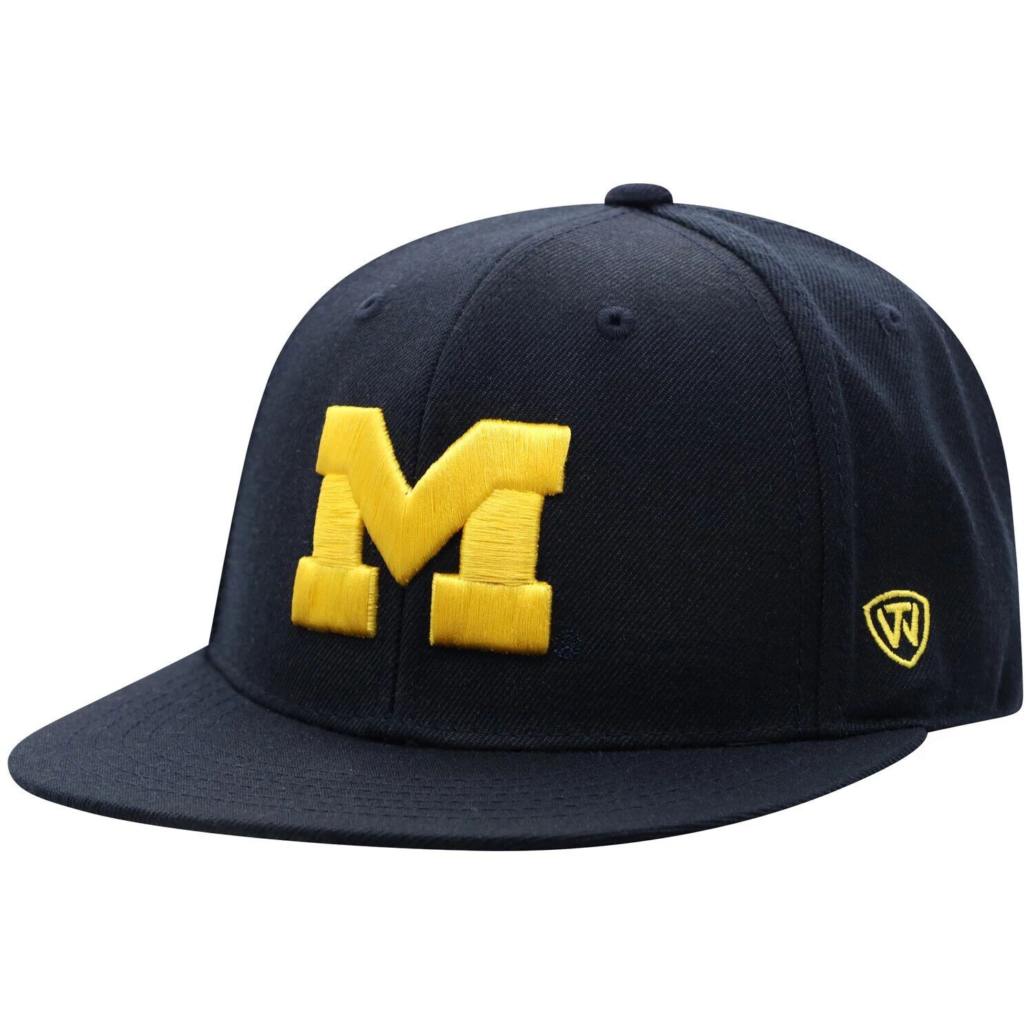 

Мужская приталенная шляпа Top of the World Navy Michigan Wolverines Team Color