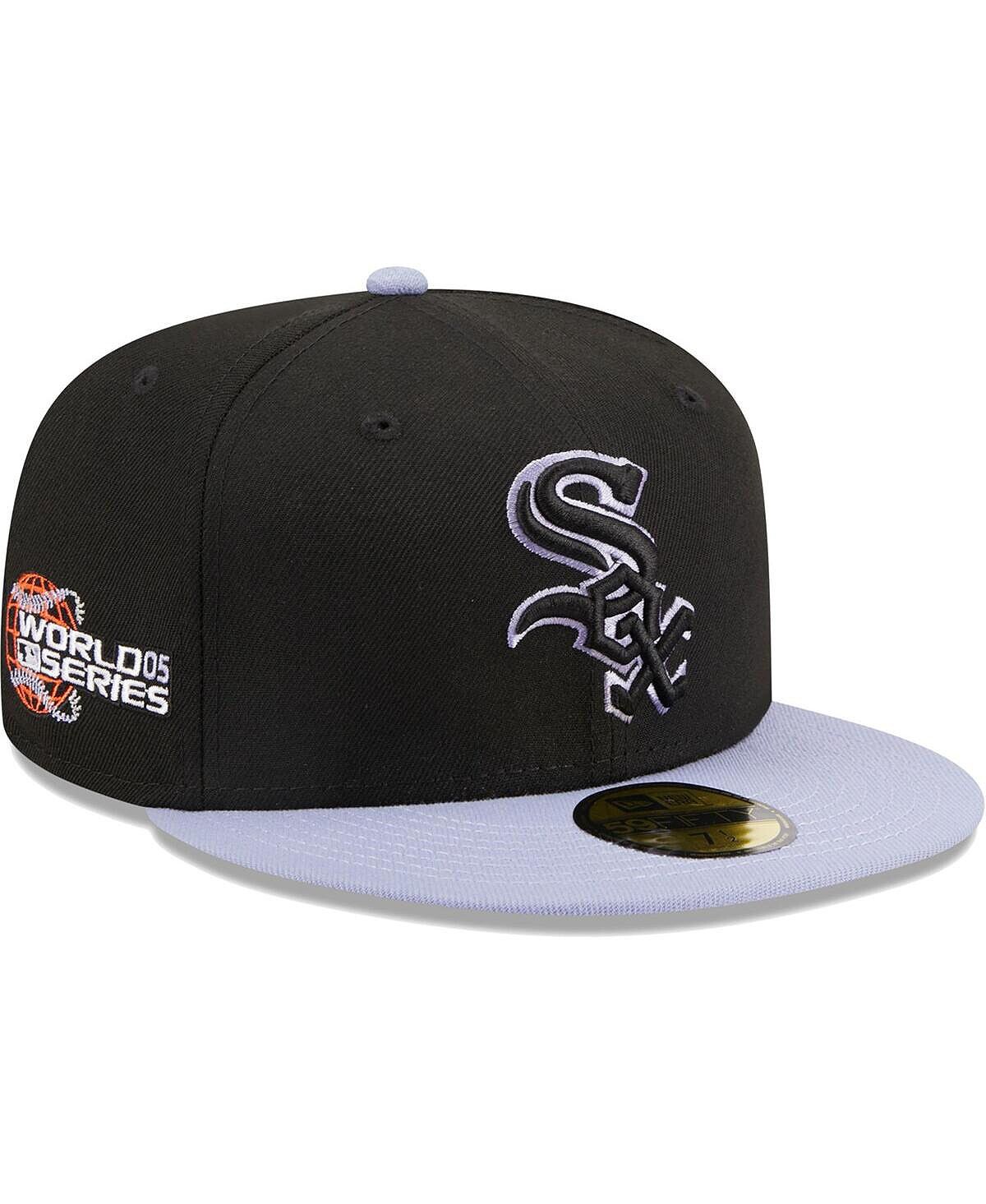 

Мужская черная кепка Chicago White Sox с боковой нашивкой 59FIFTY New Era