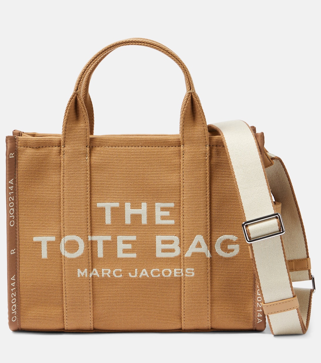 цена Большая холщовая сумка-тоут Marc Jacobs, коричневый