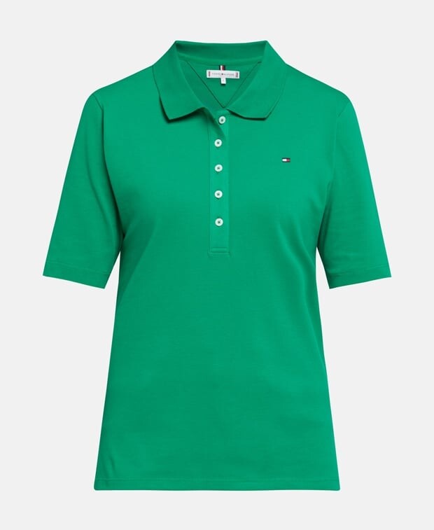 

Рубашка поло Tommy Hilfiger, зеленый