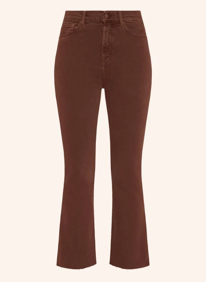 

Брюки hw slim kick bootcut fit 7 For All Mankind, коричневый