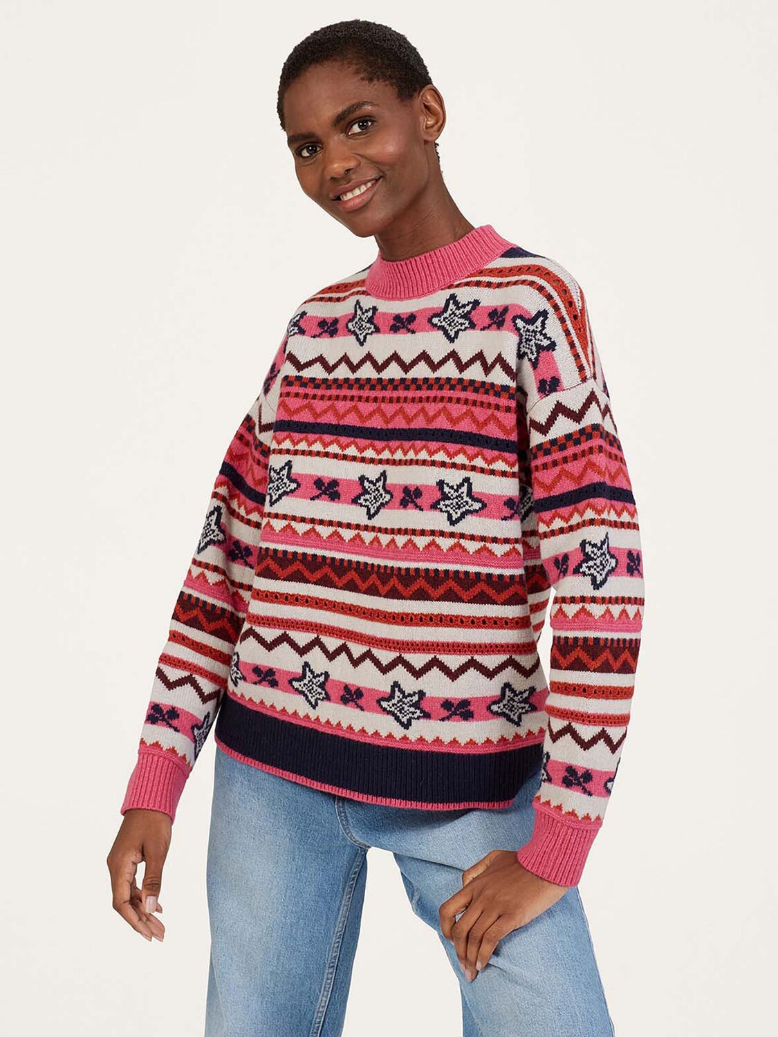 

Джемпер Erin Fair Isle Thought, мульти