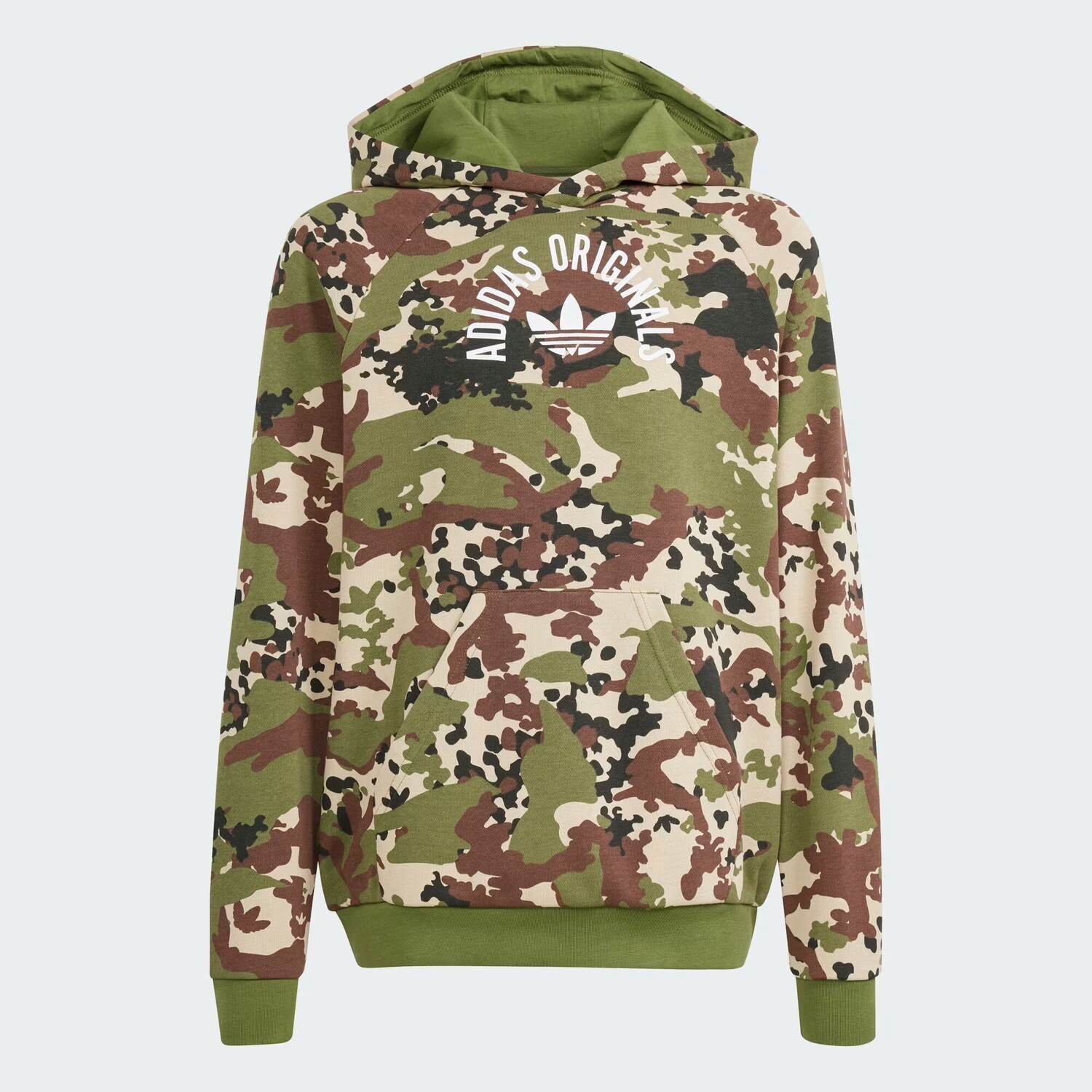 

Камуфляжная толстовка Adidas, цвет Wild Pine