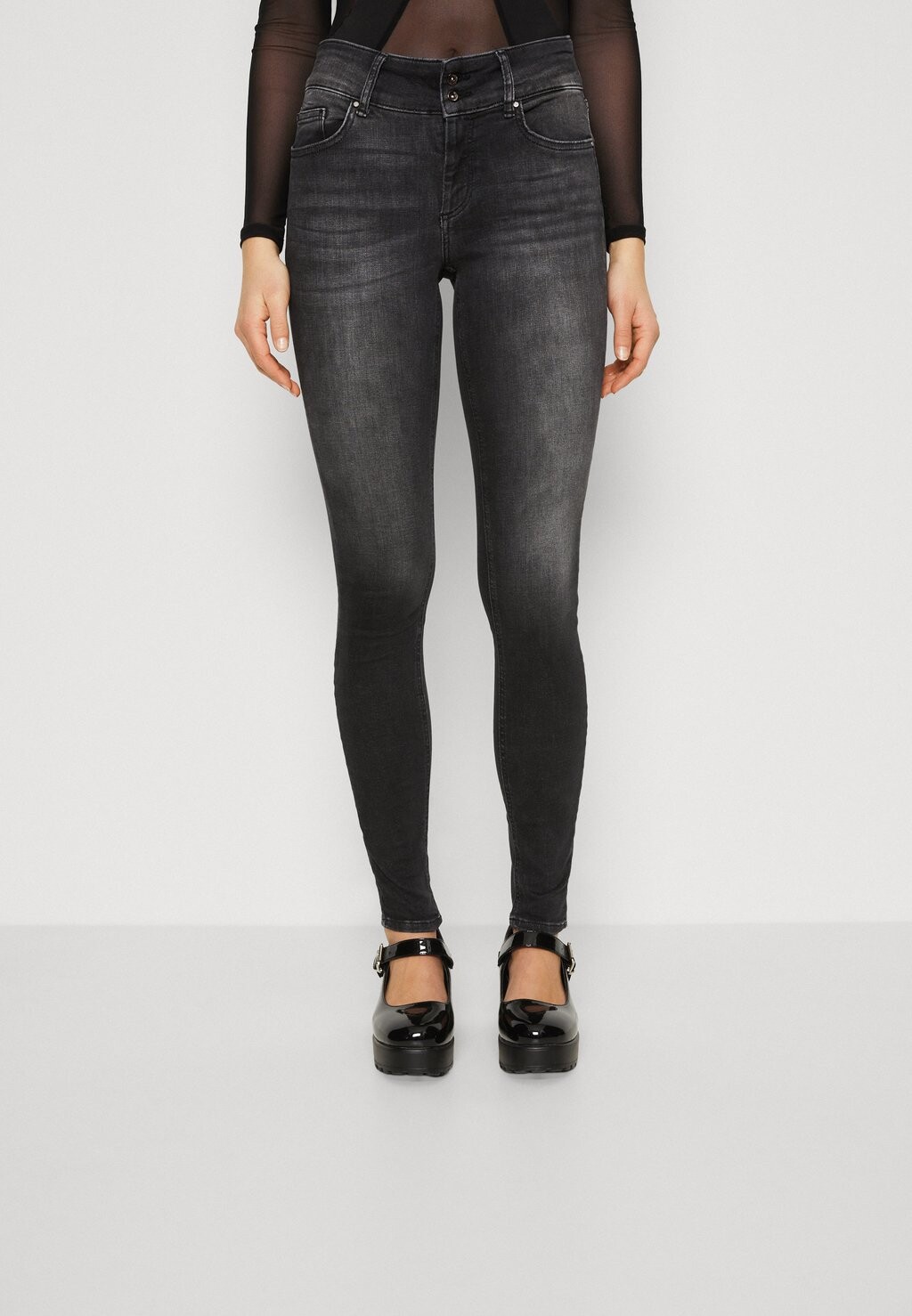 

Джинсы Skinny Fit ONLY Onlblush, выстиранный черный