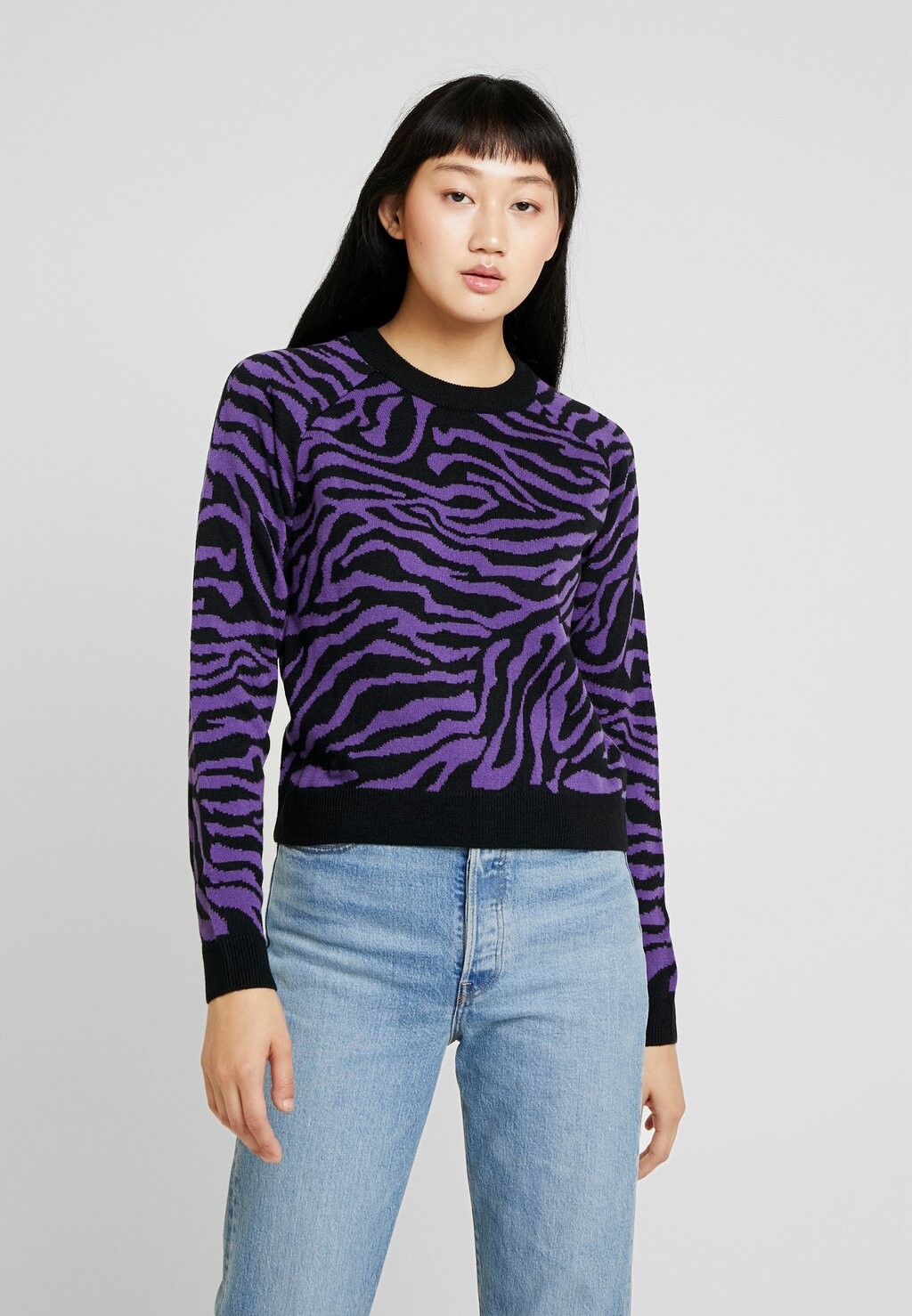 

Свитер Urban Classics, фиолетовый