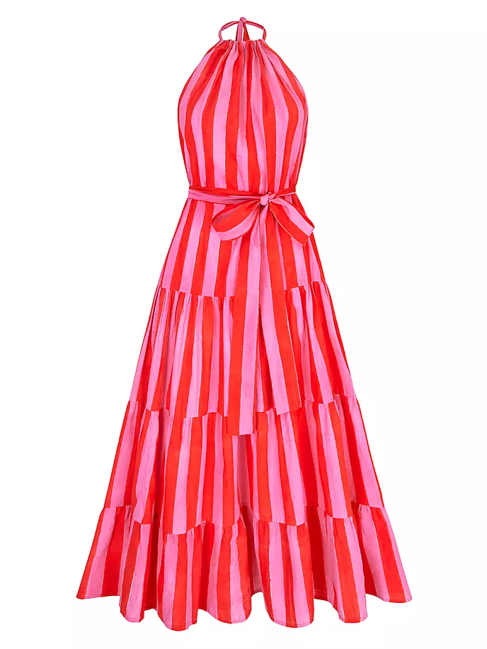 

Джулия Платье Pink City Prints, цвет bubblegum stripe