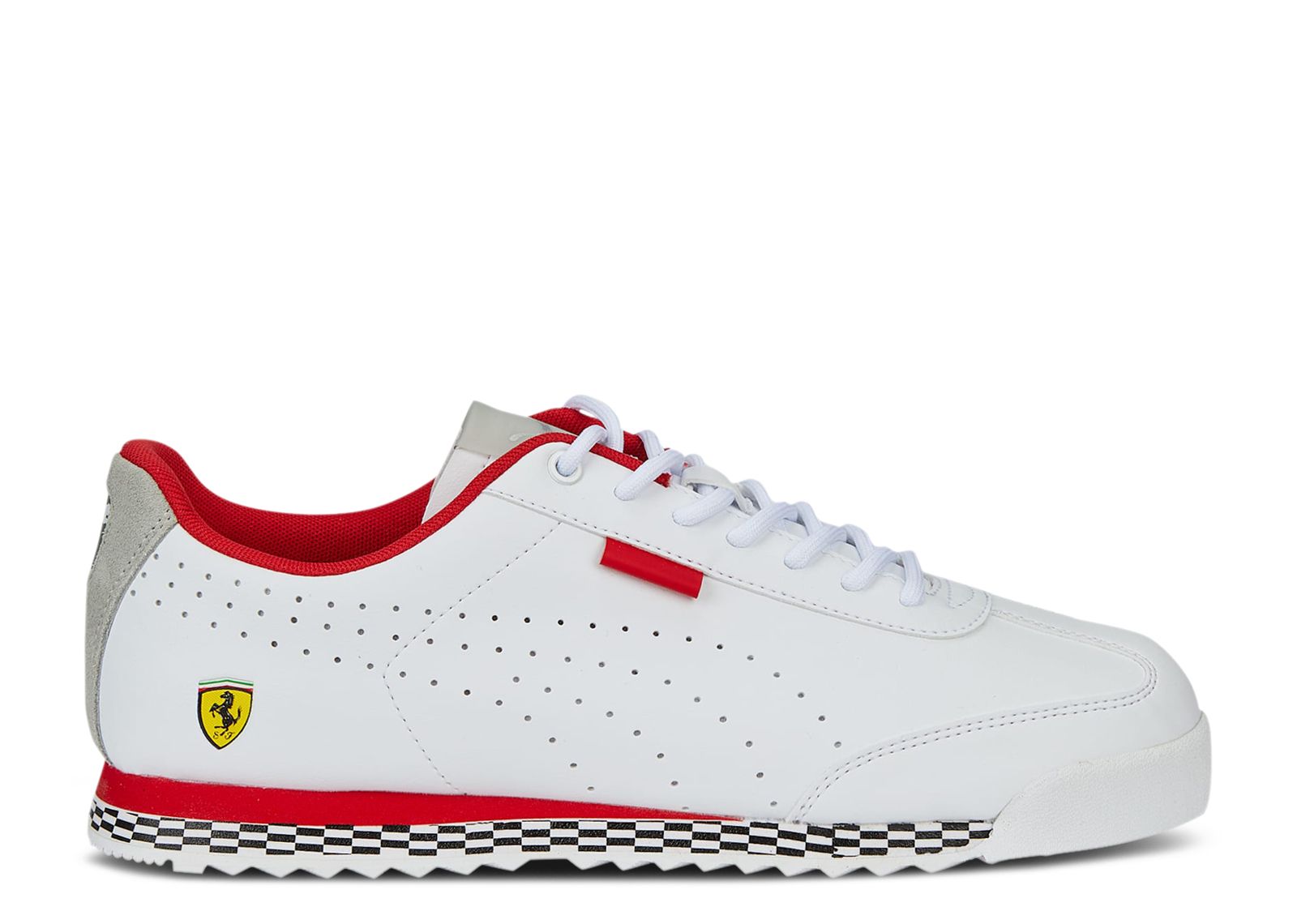 Кроссовки Puma Scuderia Ferrari X Roma Via 'White Red', белый