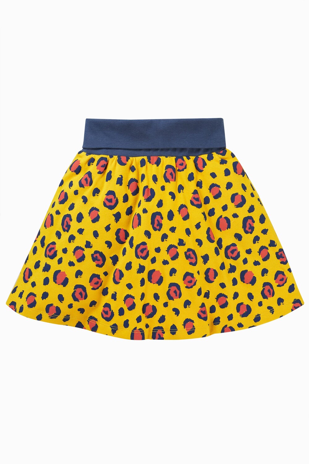 

Желтая юбка и брюки с животным принтом Frugi, желтый