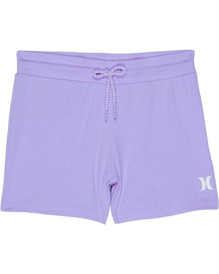 Шорты Hurley Ribbed Knit Pull-On Shorts, цвет Purple Pulse