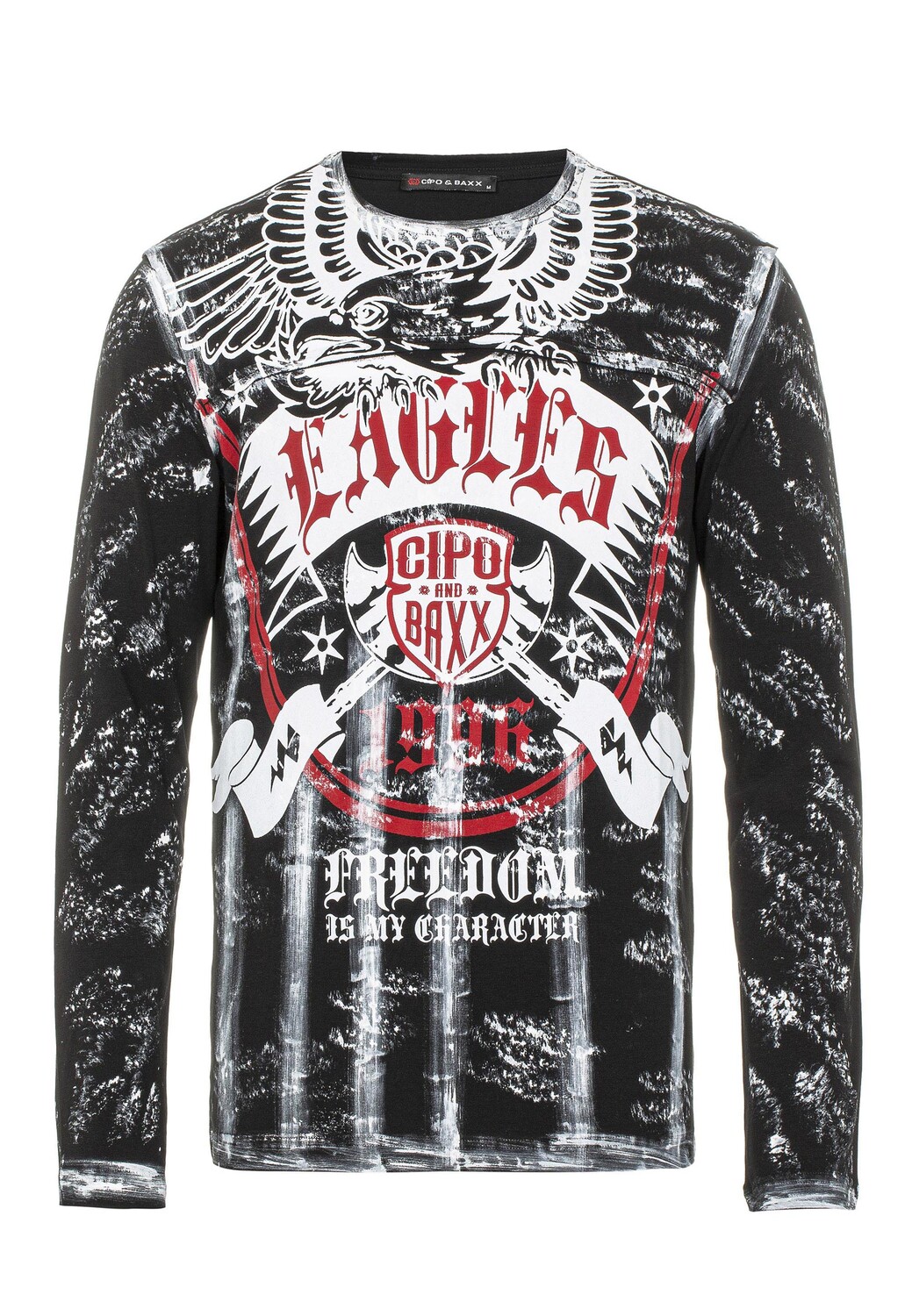 

Лонгслив Cipo & Baxx Sweatshirt, черный