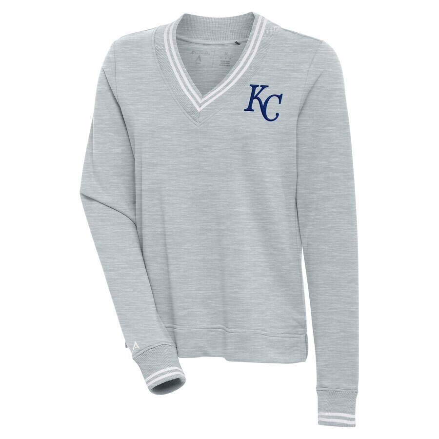 

Толстовка Antigua Kansas City Royals, серый