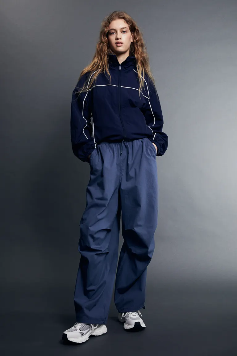 

Парашютные штаны H&M, синий