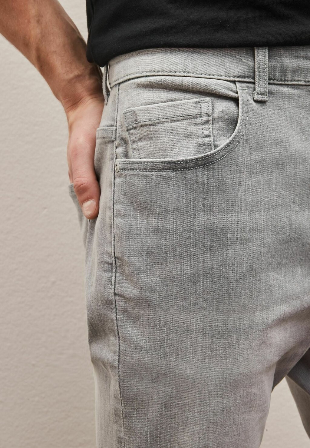 

Джинсовые шорты STRETCH STRAIGHT FIT Next, серый