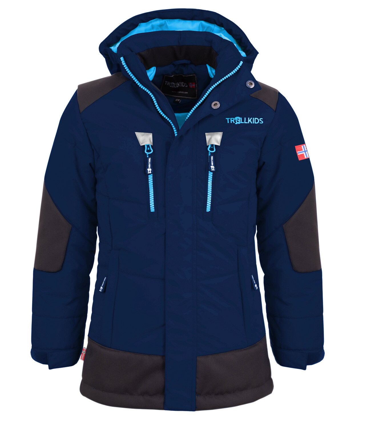 

Лыжная куртка Trollkids Winter Parka Narvik, цвет Marineblau/Mittelblau