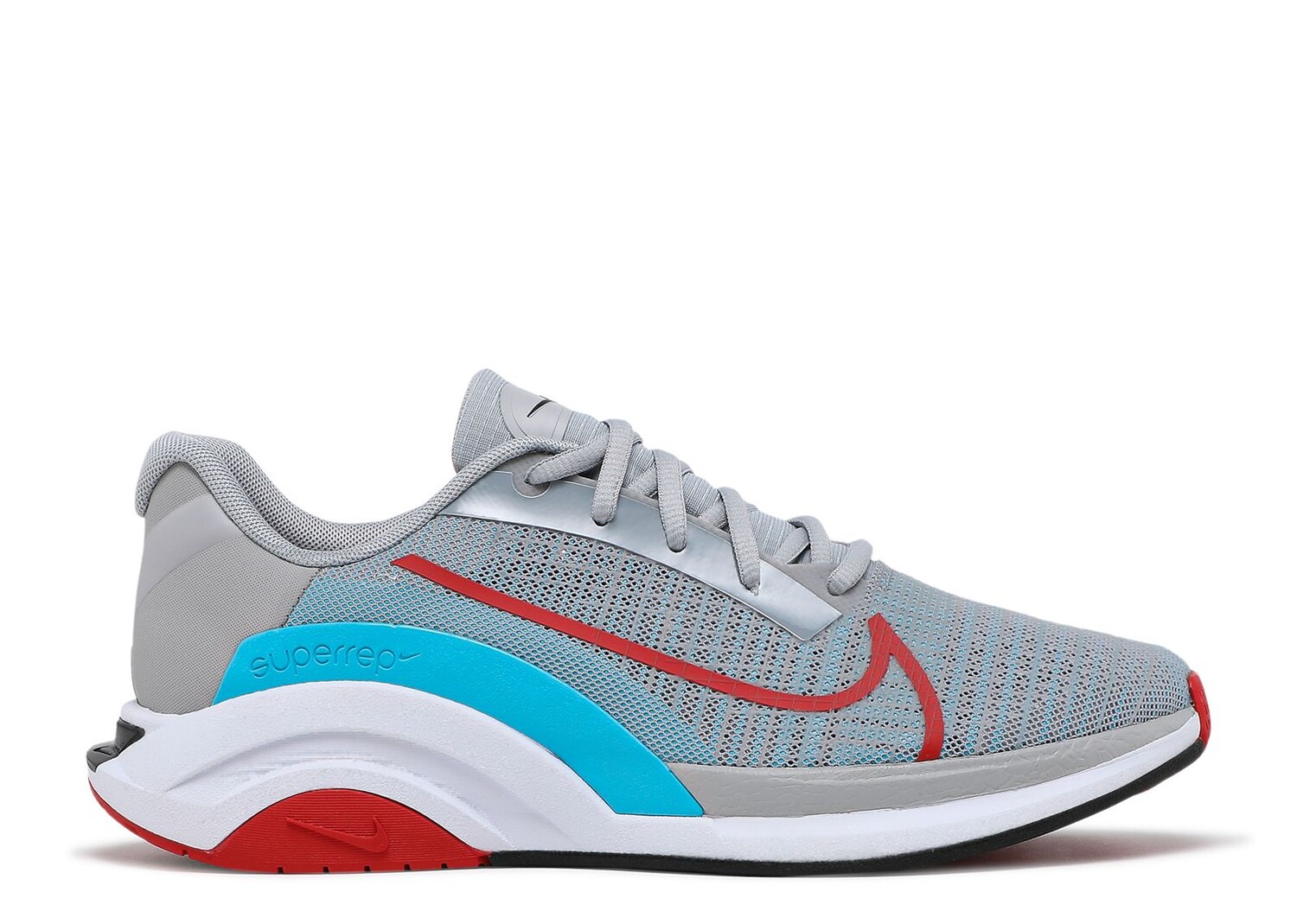 

Кроссовки Nike Zoomx Superrep Surge 'Smoke Grey Light Blue Fury', серый