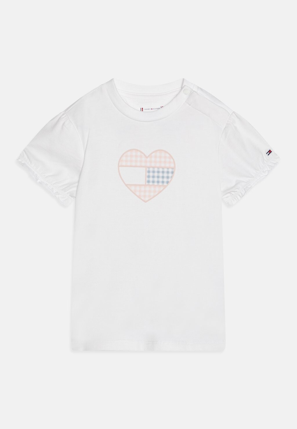 

Футболка с принтом BABY RUFFLE FLAG TEE Tommy Hilfiger, цвет white