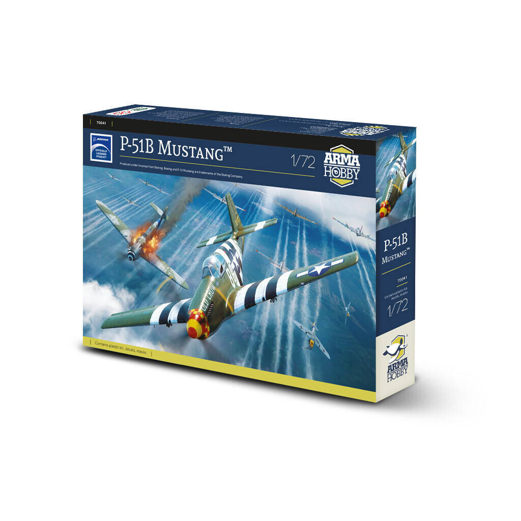 

70041 Р-51Б Мустанг Arma Hobby