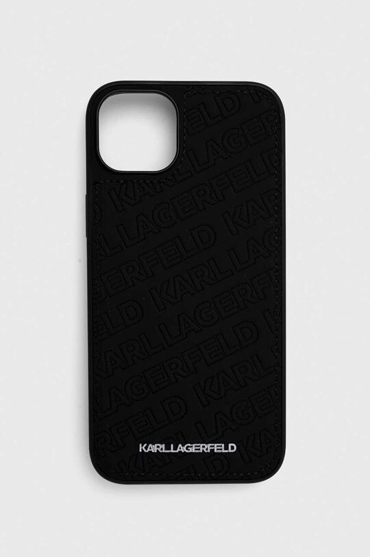 

Чехол для iPhone 15 Plus/14 Plus 6,7 дюйма Karl Lagerfeld, черный