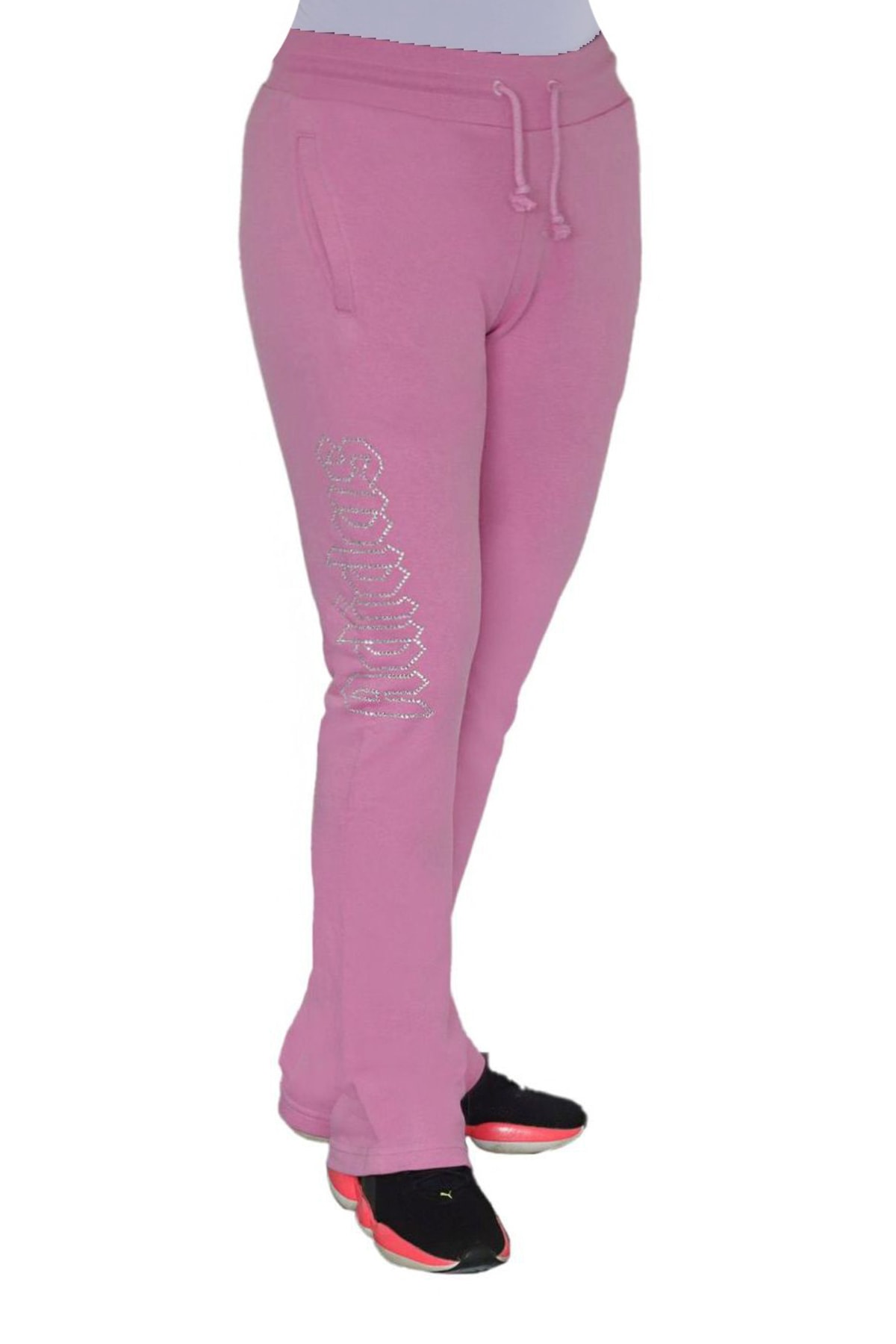 цена Спортивные штаны - Розовый - Прямые adidas, розовый