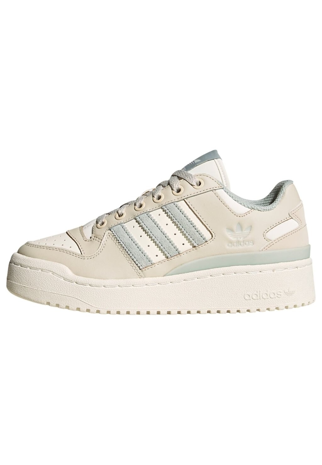

Низкие кроссовки FORUM BOLD STRIPES W adidas Originals, алюминий серебристый с белым