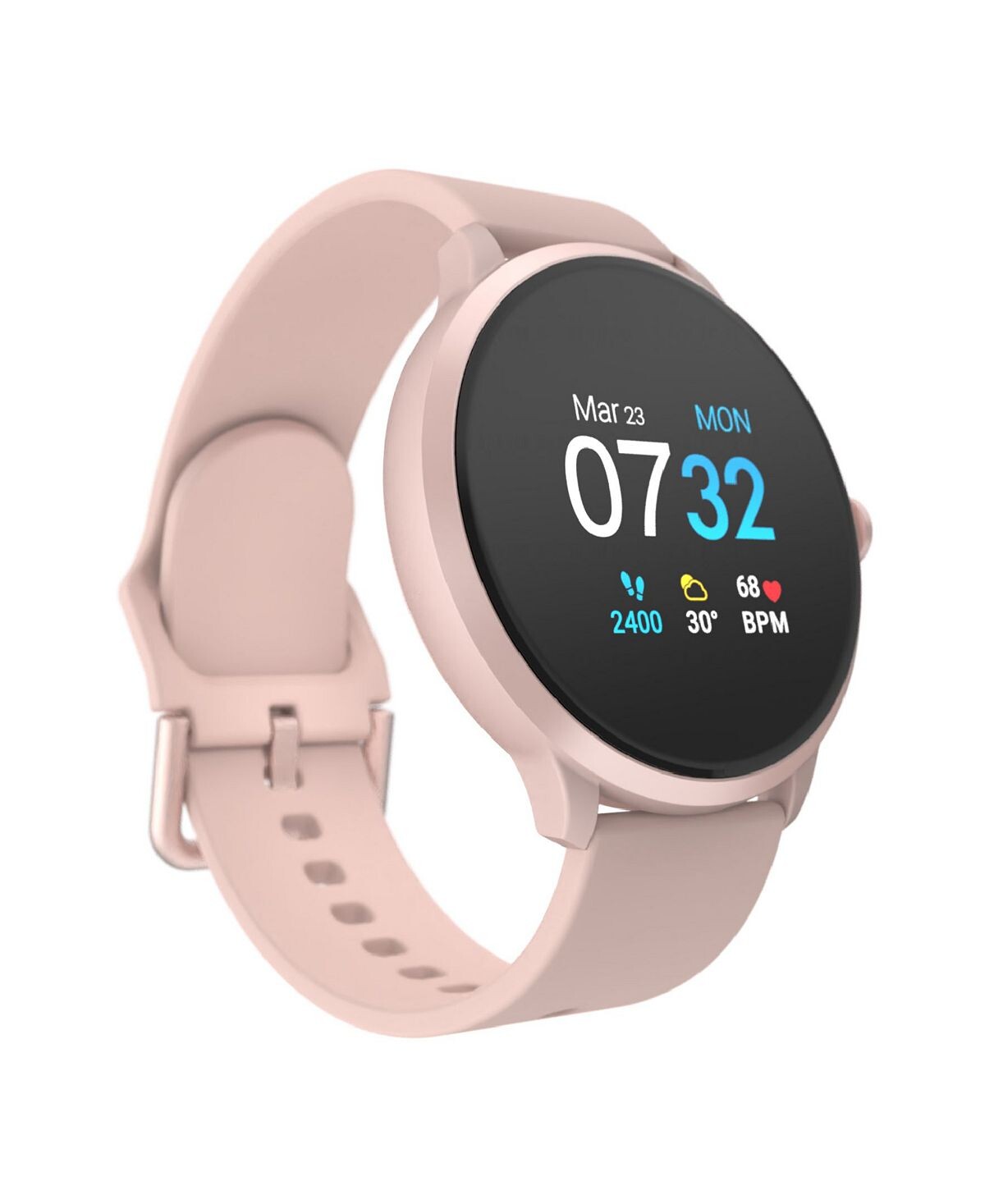 

Женские умные часы Sport 3 с сенсорным экраном: корпус Blush с ремешком Blush, 45 мм iTouch