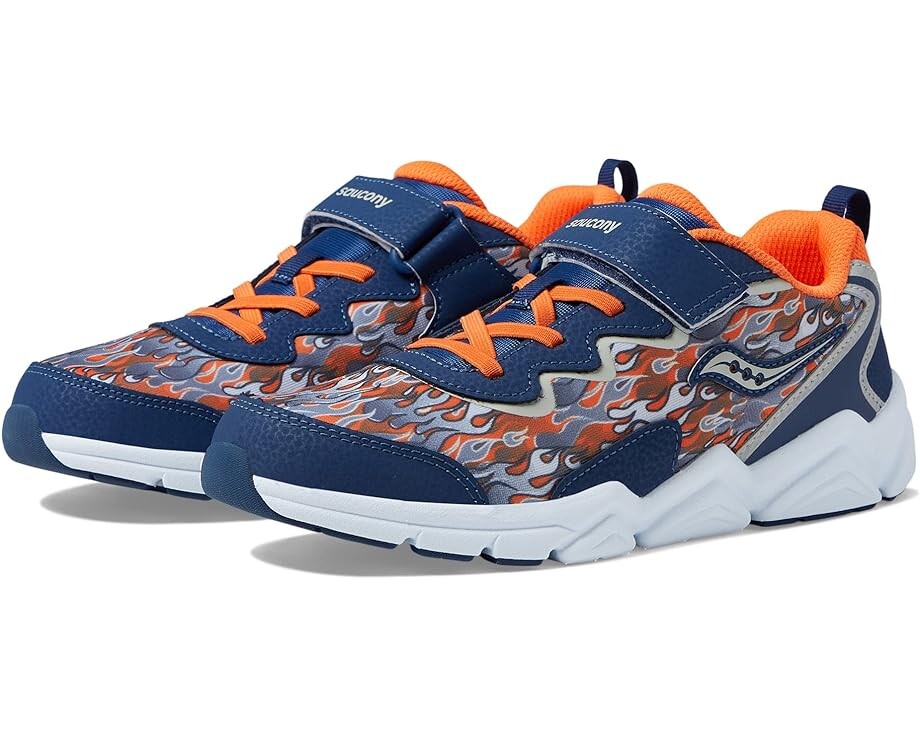 

Кроссовки Saucony Flash A/C 3.0, цвет Navy/Orange