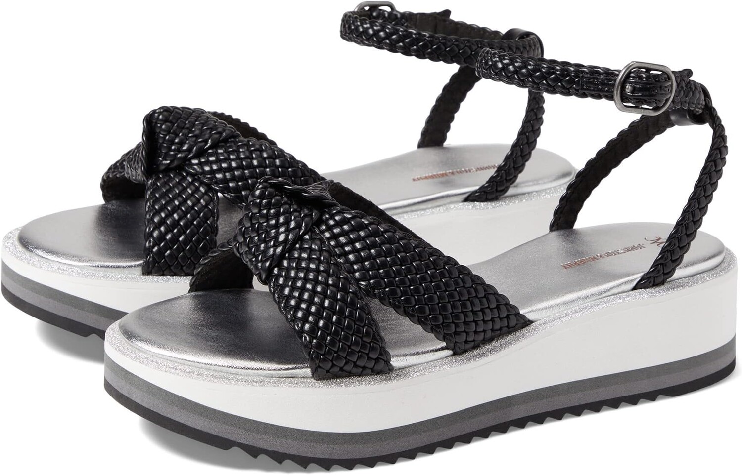 

Босоножки Grace Woven Sandal Johnston & Murphy, черный