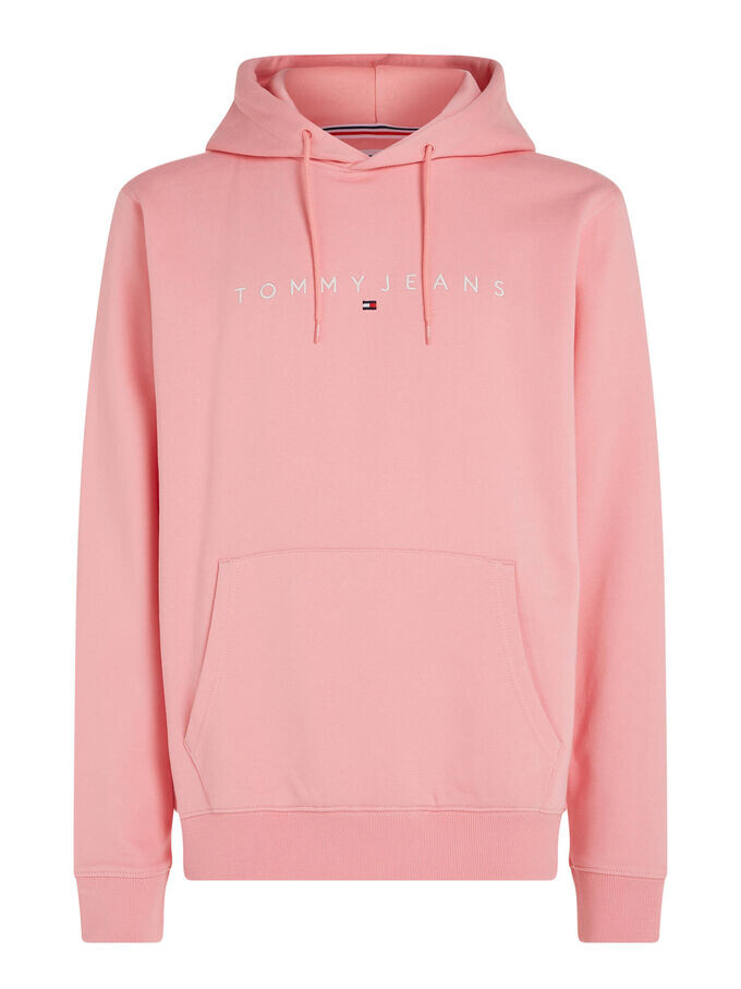 

Толстовка с линейным логотипом Tommy Jeans, розовый