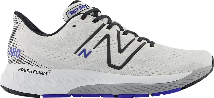 

Кроссовки Fresh Foam X 880v13 2E Wide 'White Blue Black', белый
