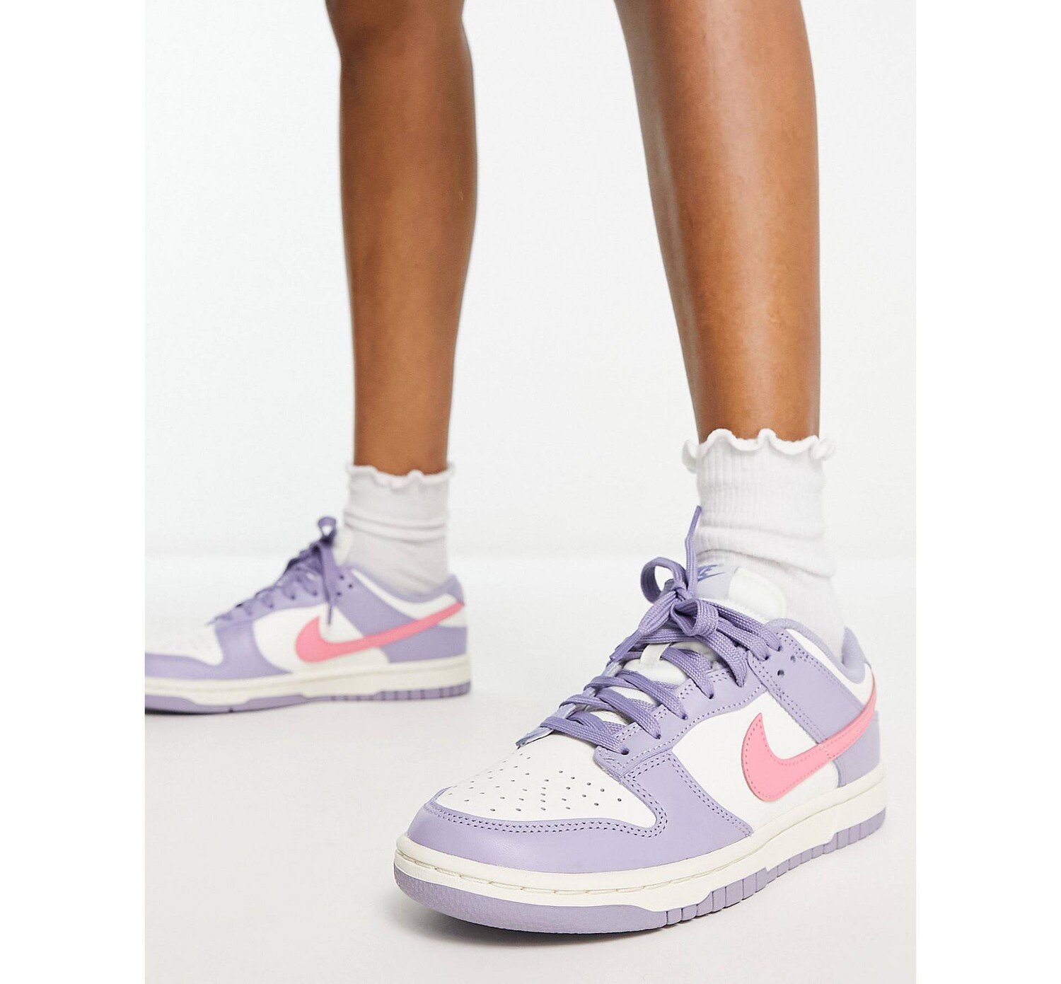 

Низкие кроссовки Nike Dunk дымчатого индиго