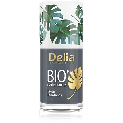 

Лак для ногтей Delia Cosmetics Bio Green JUNGLE, веганский, идеальное покрытие и блеск, 11 мл