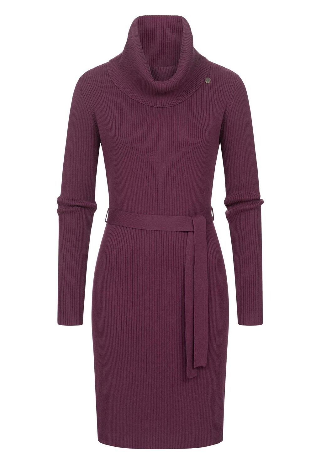 

Вязаное платье Ragwear, фиолетовый меланж