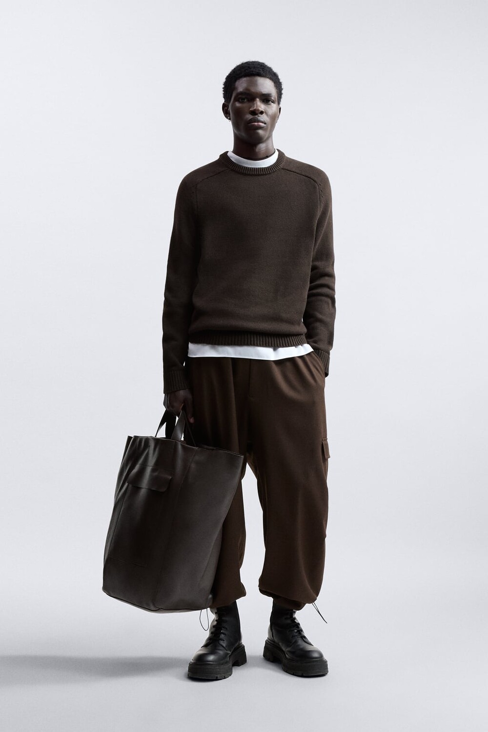 

Свитер ZARA, коричневый