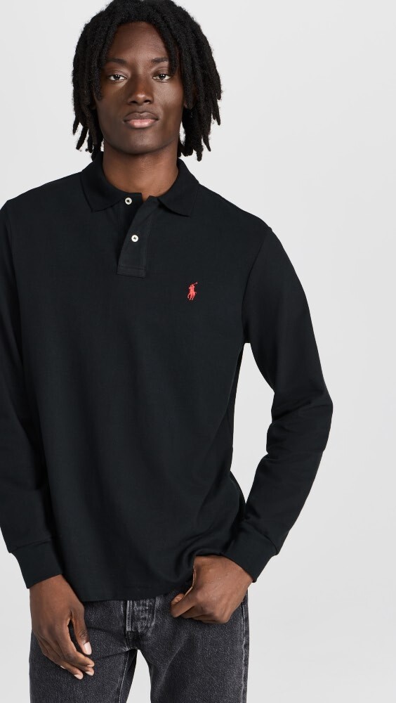 

Поло Polo Ralph Lauren Basic Mesh Long Sleeve