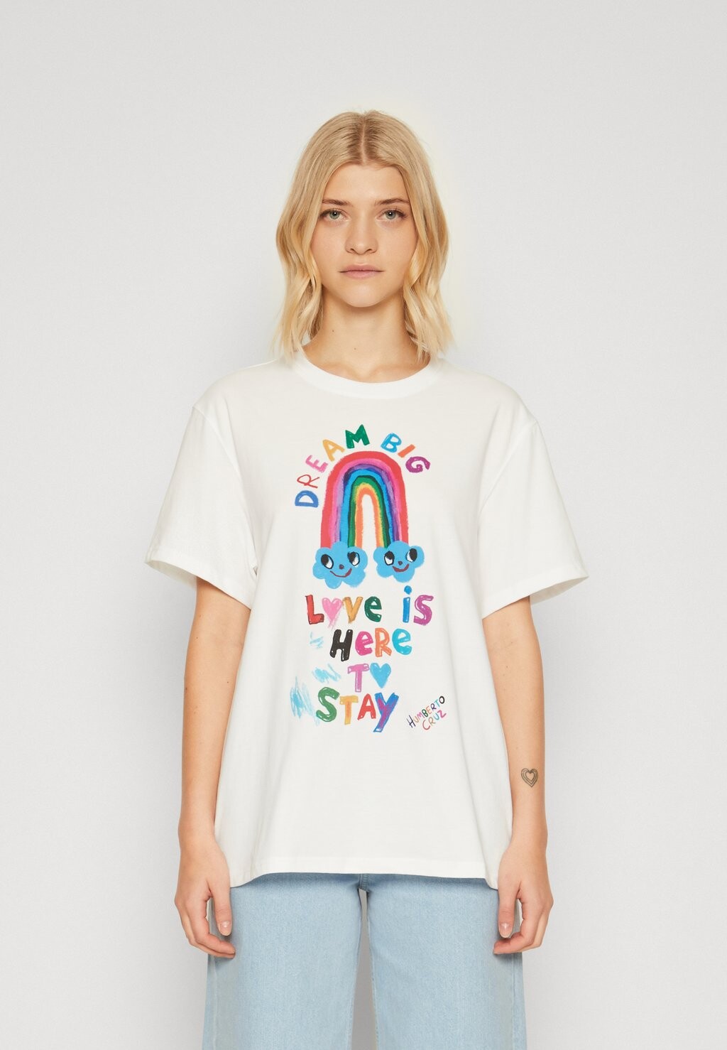 

Футболка с принтом Pop Sketch Tee UGG, белый