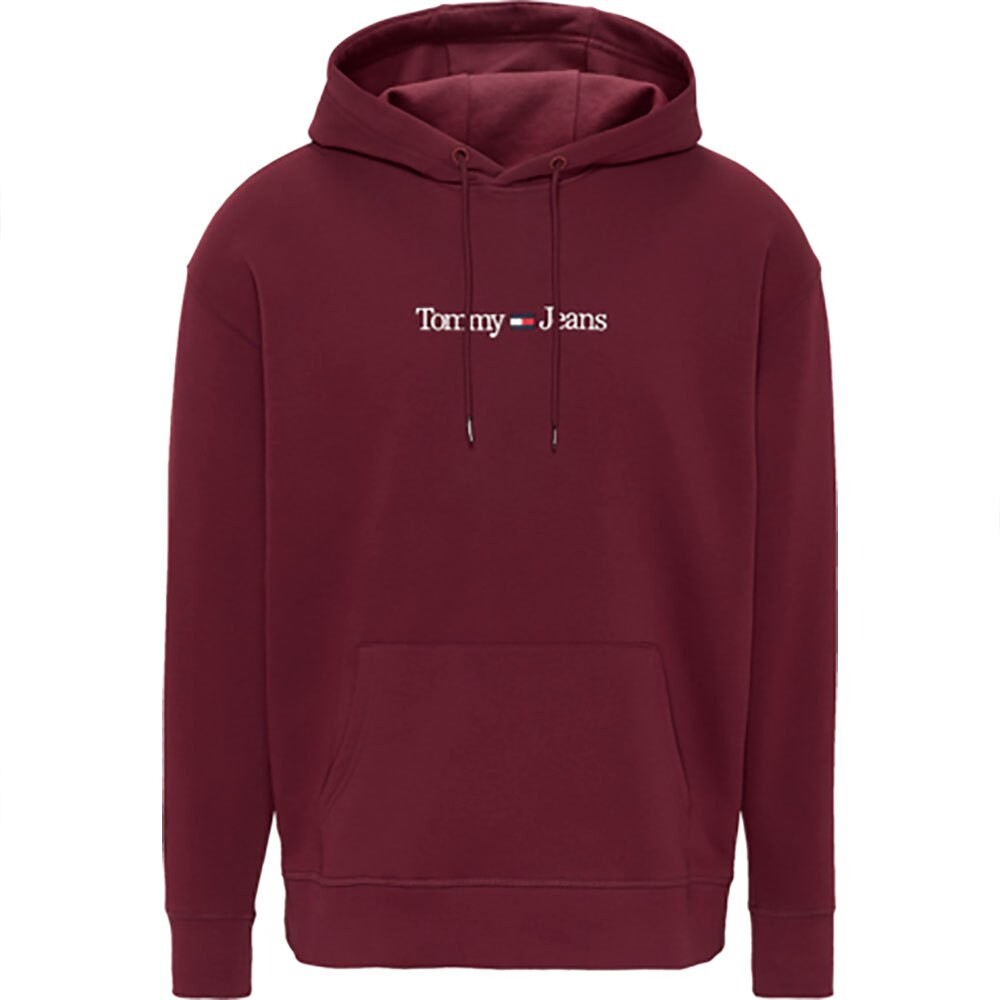 

Худи Tommy Jeans Regular Linear, красный