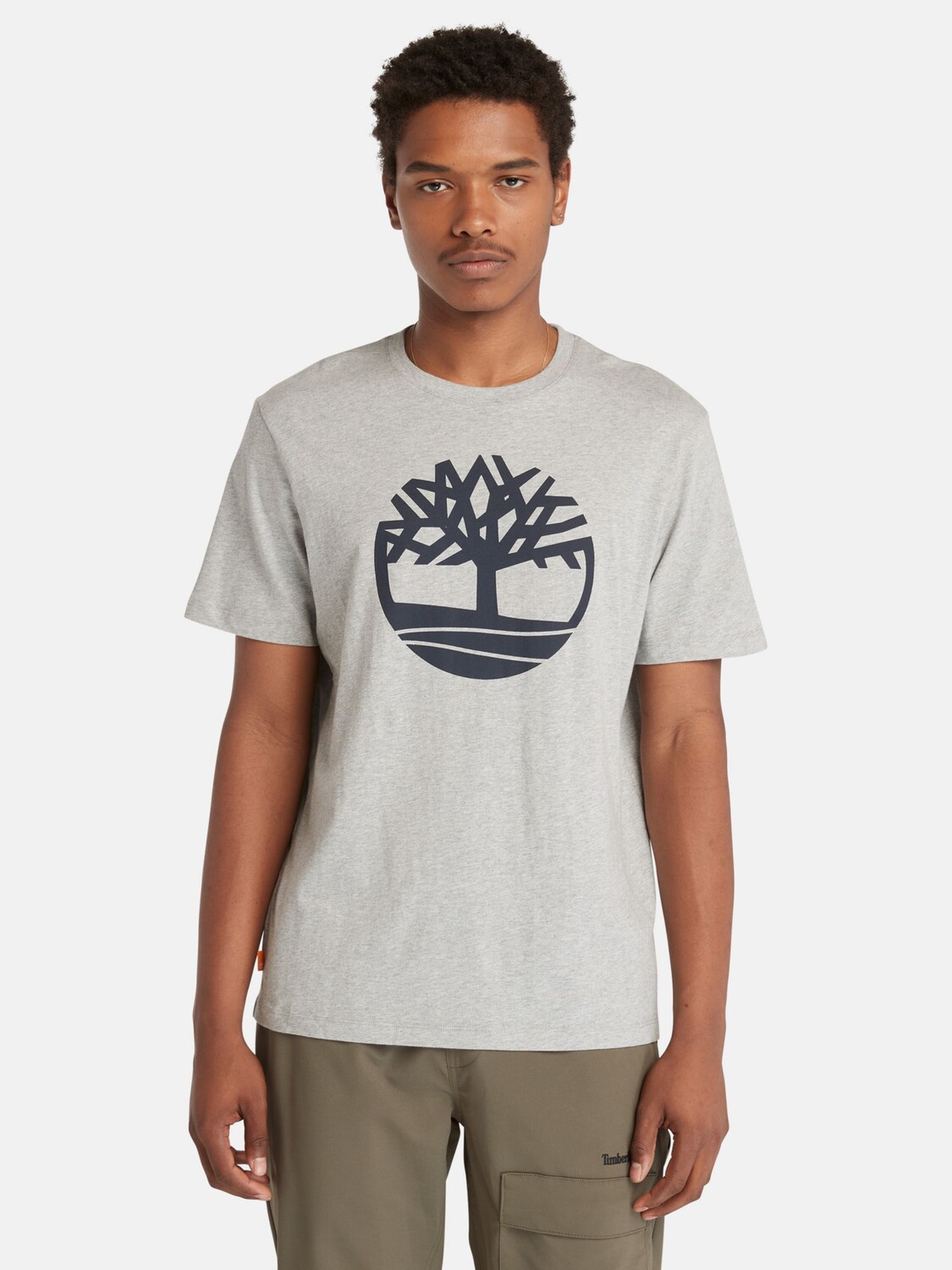 

Футболка Timberland Kennebec River, средний серый вереск