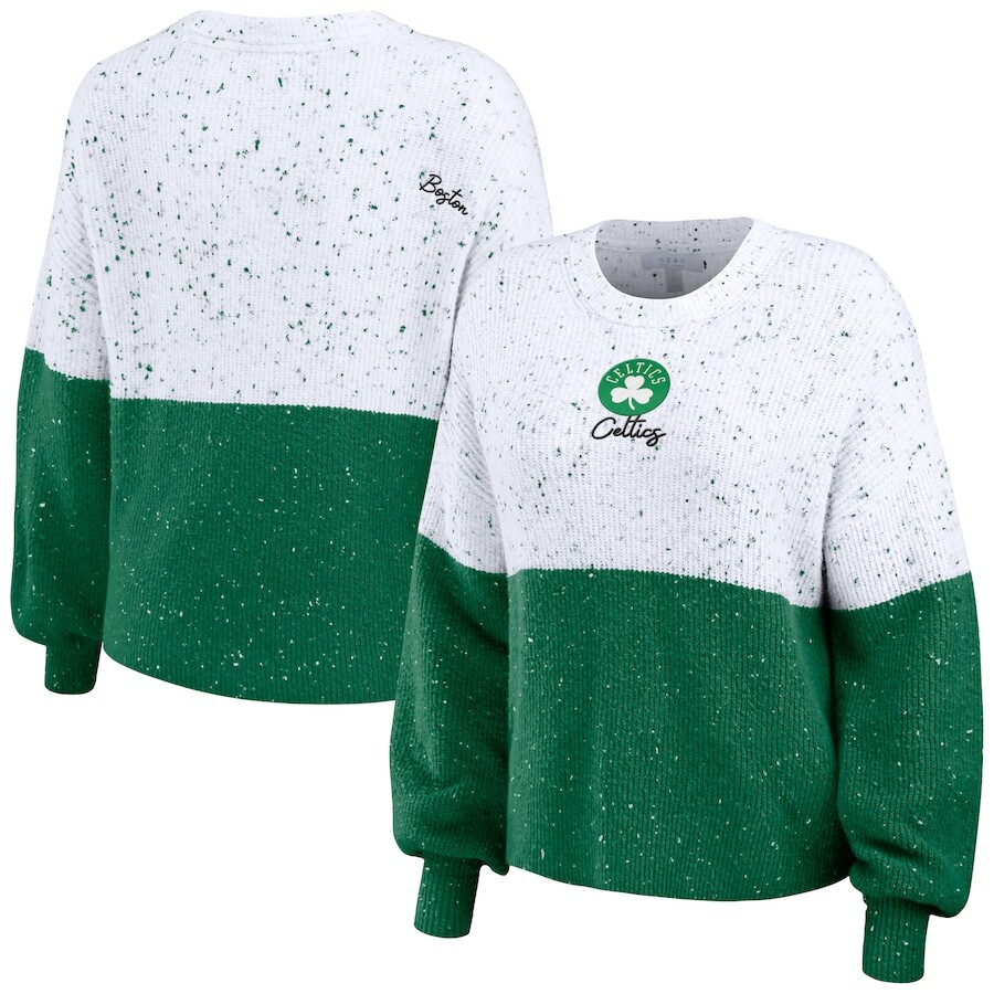 

Свитер WEAR by Erin Andrews Boston Celtics, белый