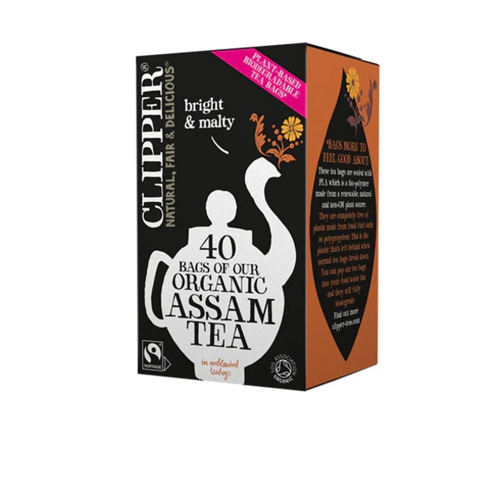 

Органический чай Clipper Ассам, 40 пакетиков, 100г Clipper Teas