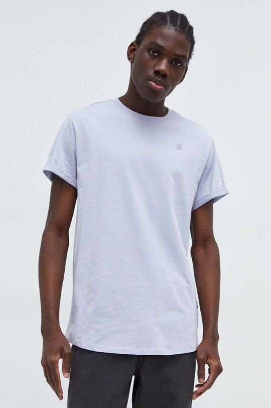 

Хлопковая футболка G-Star Raw, синий