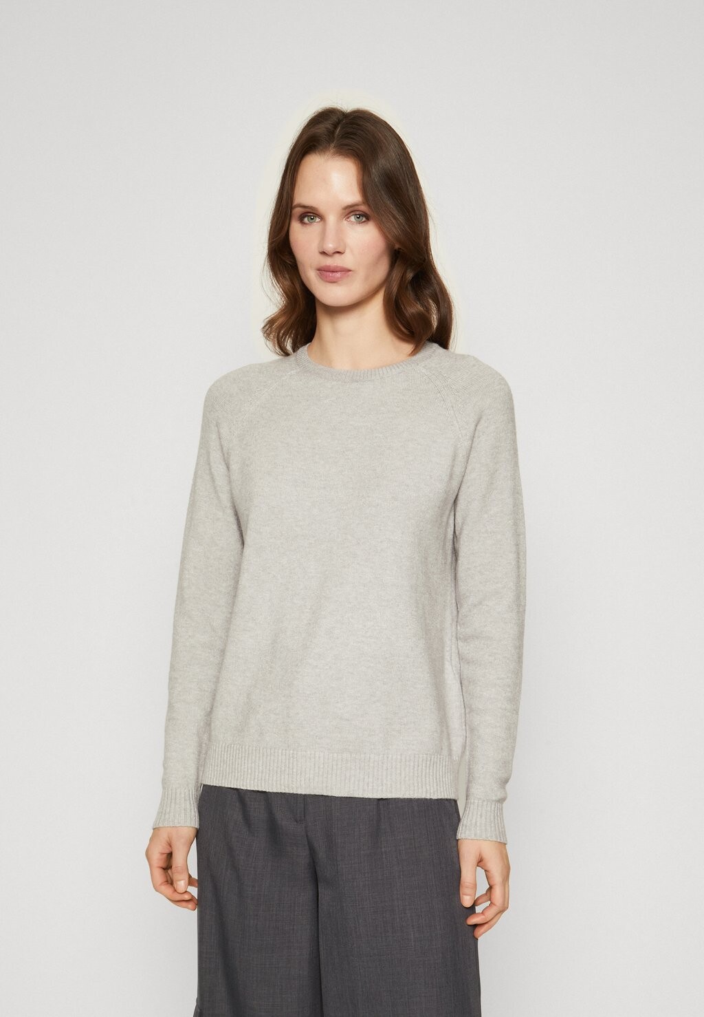 

Свитшот ONLY Tall ONLLESLY KINGS, цвет light grey melange