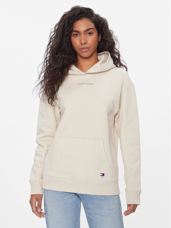 

Толстовка свободного кроя Tommy Jeans, бежевый
