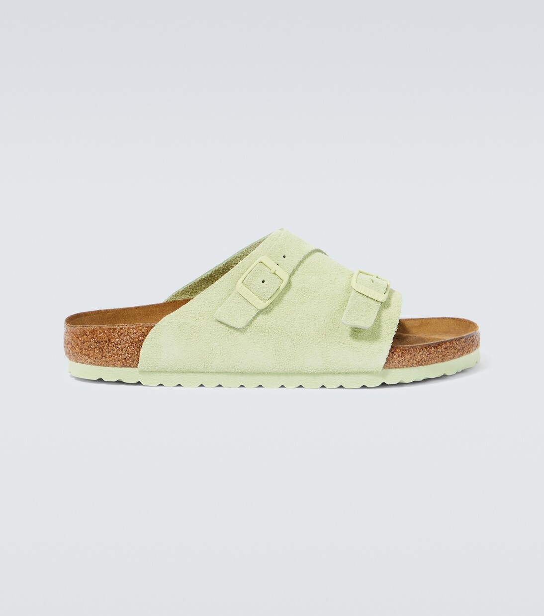 

Замшевые мюли zürich Birkenstock, зеленый