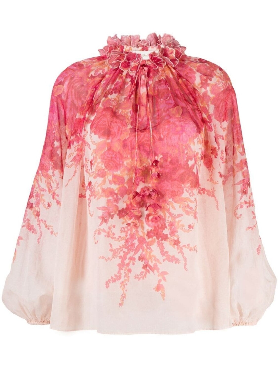 

ZIMMERMANN блузка High Tide Billow, розовый