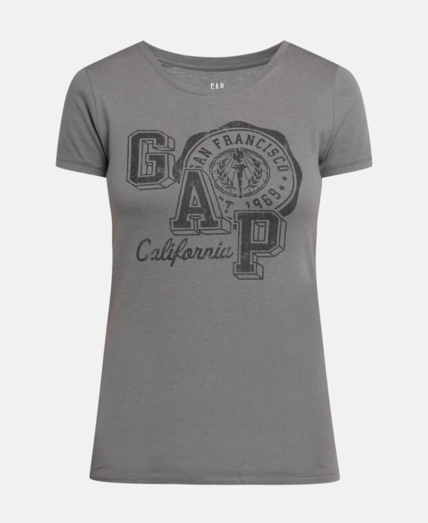 

Футболка Gap, серый